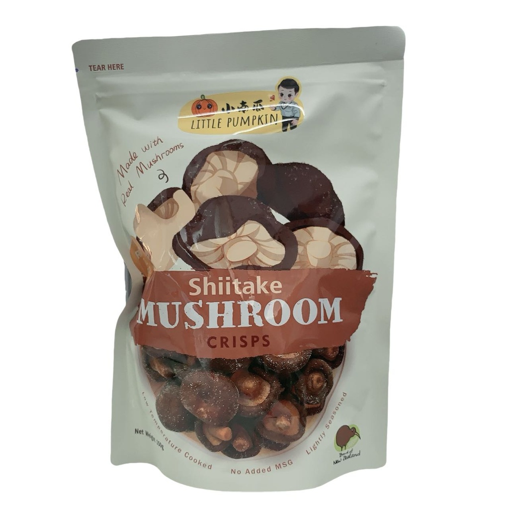 Little Pumpkin Shiitake Mushroom Crisps 150g