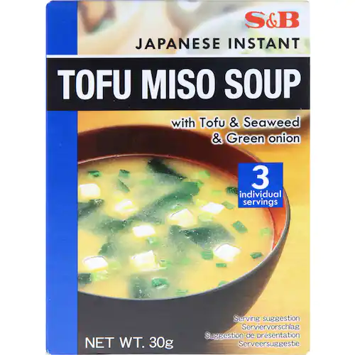 S&B Tofu Instant Miso Soup 30g