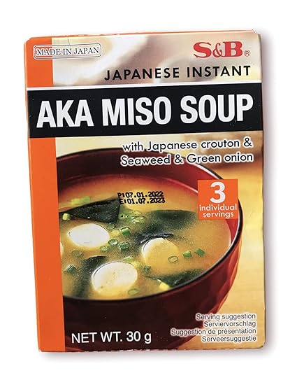 S&B Aka Instant Miso Soup 30g