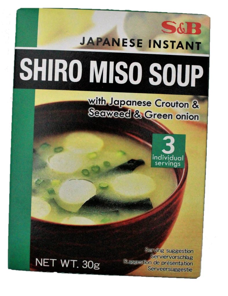 S&B Shiro Instant Miso Soup 30g