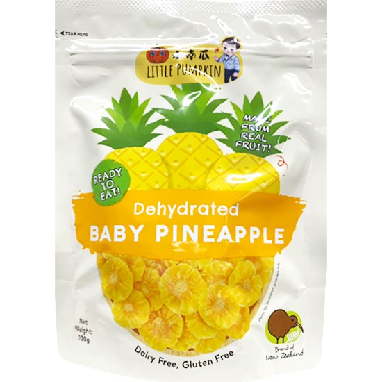 Little Pumpkin Dehydrated Baby Pineapple 100g