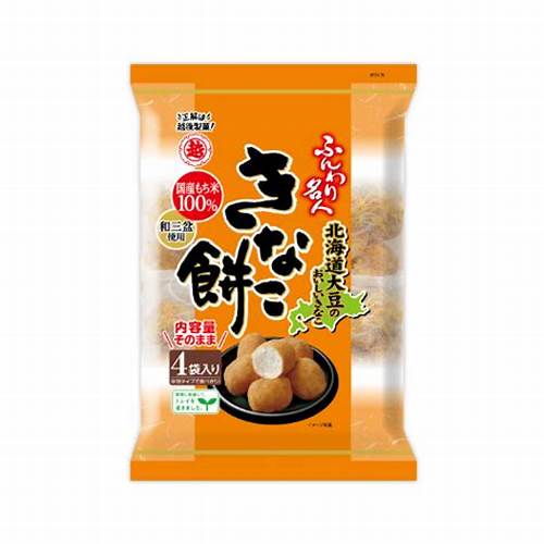 Echigo Seika Kinako Mochi Rice Cracker 75g