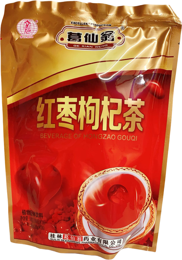 Ge Xian Weng Red Date and Wolfberry Beverage of Hongzao Gouqi 160g