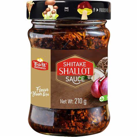 BSZ Shitake Shallot Sauce spicy flavor 210g