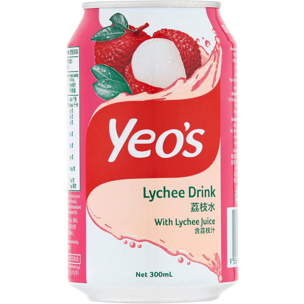 Yeo’s Lychee Can Drink 300ml