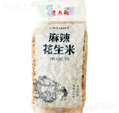 李老头麻辣花生米 320g