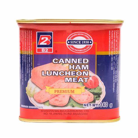 B2 Premium Canned Ham Luncheon Meat 340g