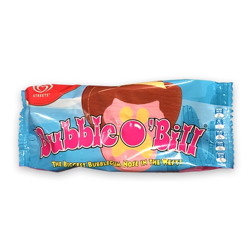 [snacks-00012] Streets Bubble O'Bill Ice Cream 100ml