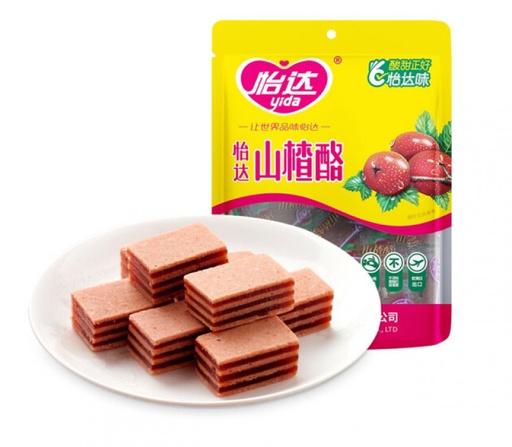 [snacks-00074] YiDa Hawthorn Jelly Candy 180g