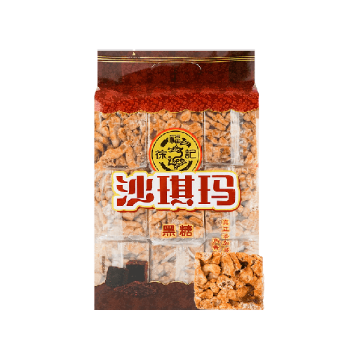 [snacks-00075] Xu Fu Ji Sachima  Brown Sugar Flavor 469g