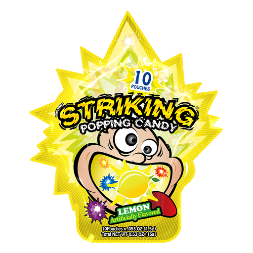 [snacks-00098] poping candy lemon flavour 30g