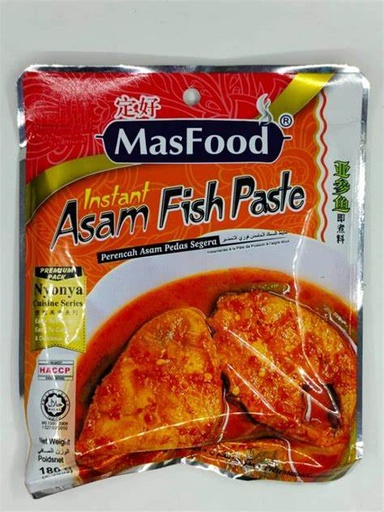 [Seasoning-0014] Masfood Instant Asam Fish Paste 180g