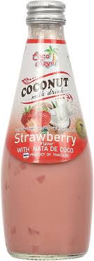 [Coconut Milk Drink Strawberry 290ml] Coco Royal 草莓味椰子牛奶饮料 290ml