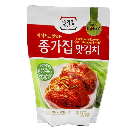 [ZJPCJongga Cut Cabbage Kimchi 500g] 宗家韩国切片泡菜 500g