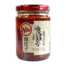 [CWZJDYPLZRoasted Red Chilli Pepper Oil 230g] 川娃子经典油泼辣子 230g