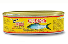 [YJQDCLYFried Dace with Black Bean184g] Eagle Coin Brand Fried Dace with Black Bean184g