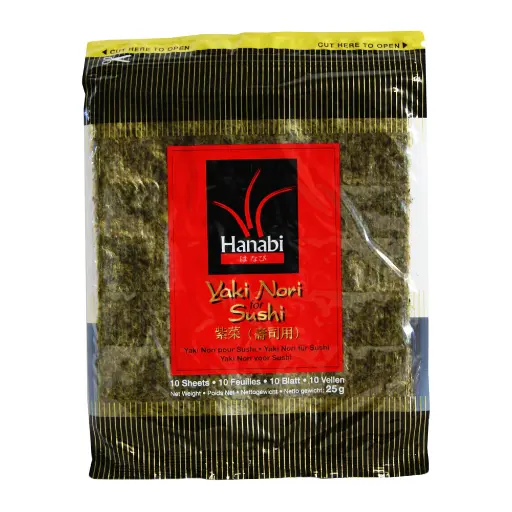 [Hanabi yaki nori for suhi ssht] 寿司海苔 25g