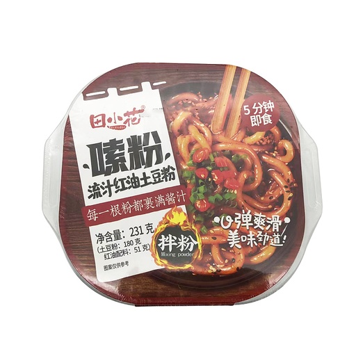 [TXH Spicy Yummy Potato Noodle] 田小花嗦粉 红油流汁土豆粉 231g