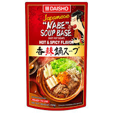 [Hotpot base & Seasoning-09043] Daisho Hot & Spicy Nabe Soup Base 750g