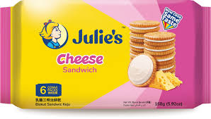 [Snacks & Packaged Food-00532] Julie's Cheese Sandwich 168g