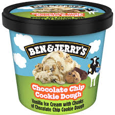 [Ice Cream-00332] Ben & Jerry's Cornetto Chocolate Chip Cookie Dough 120ml