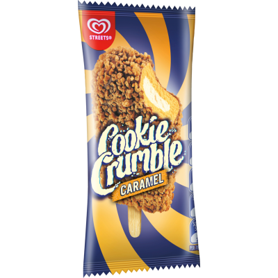 [Ice Cream-004353] Streets Ice Cream On Stick Cookie Crumble Caramel 78g 