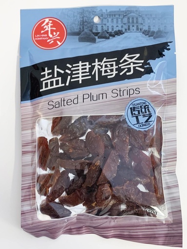 [Snacks & Packaged Food-756] 年兴盐津梅条150g