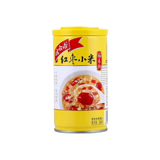 [Instant Food-343] WaHaHa Brand Red date & Millet mix congee 360g