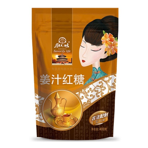 [Seasoning-332] CDM 厨大妈姜汁红糖 400g