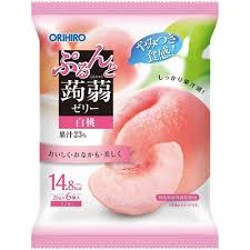 [Snacks & Packaged Food-12] Orihiro Jelly Peach Flavor 120g