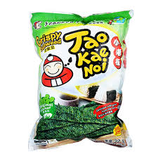 [Snacks & Packaged Food-67] Tao Kae Noi Crispy Seaweed original 32g  