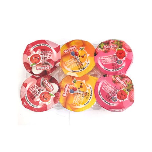 [Snacks & Packaged Food-99] Besbite mixed flavor pudding 480g