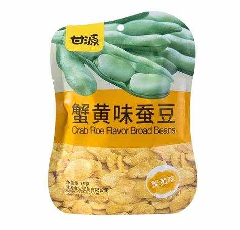 [Snacks & Packaged Food-30] 甘源蟹黄味蚕豆 75g