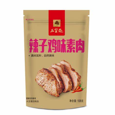 [Snacks & Packaged Food-90] Wu Xian Zhai Vegetarian Meat Spicy Chicken Flavor 108g