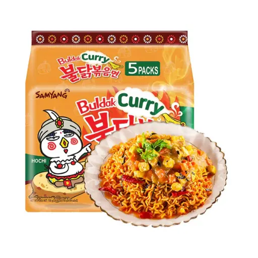 Samyang Curry Hot Chicken Flavor Ramen 5pk