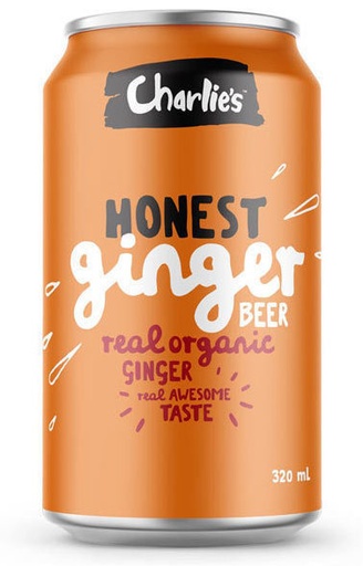 [17] Charlies Honest Fizz Ginger Beer Can 320 ml