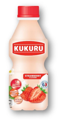 [73] Kukuru soft drink Strawberry Yoghurt 280ml