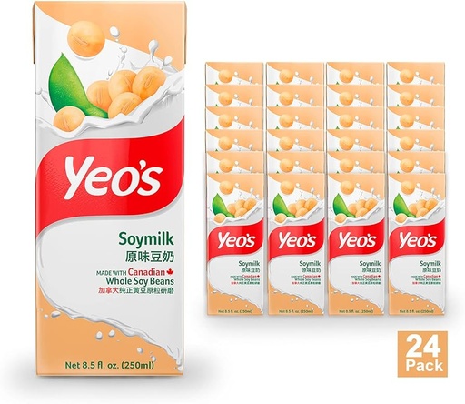 [101] Yeos Black Soy Bean Drink 250ml * 6pk