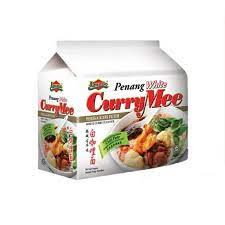 [Fast_Food-007] Ibumie Penang White Curry Mee White Curry Flavour Instant Soup Ramen Noodles 105g*4pk