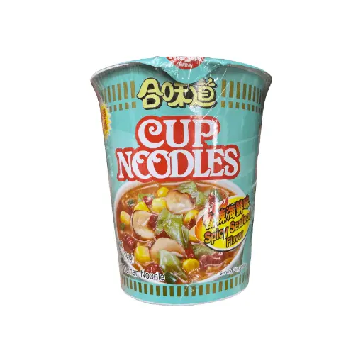 [Fast_Food-092] Nissin Cup Noodle Spicy Seafood 72g