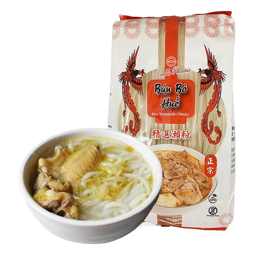 [16] Double Phoenix Rice Vermicelli (Thick) 400g